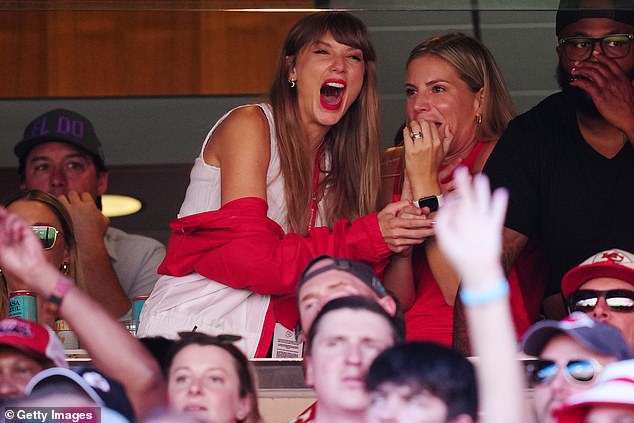 Incredible new footage of Taylor Swift's arrival at Arrowhead Stadium has emerged