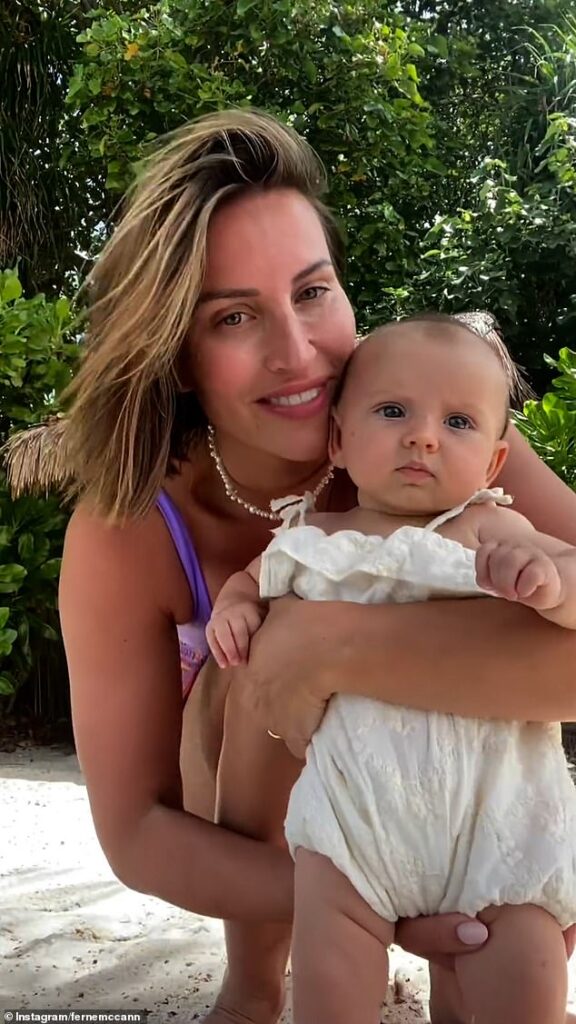 Ferne McCann celebrated her daughter Finty's first birthday as she shared an adorable video compilation on Instagram on Saturday as she said she was nothing but pure love and joy.